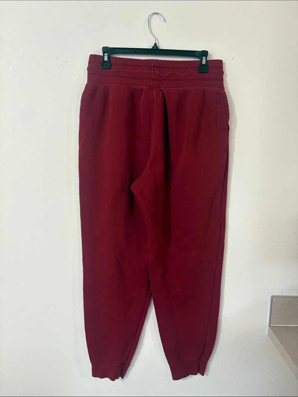Nike Red And Gold Swoosh Jogger Sweatpants Size L